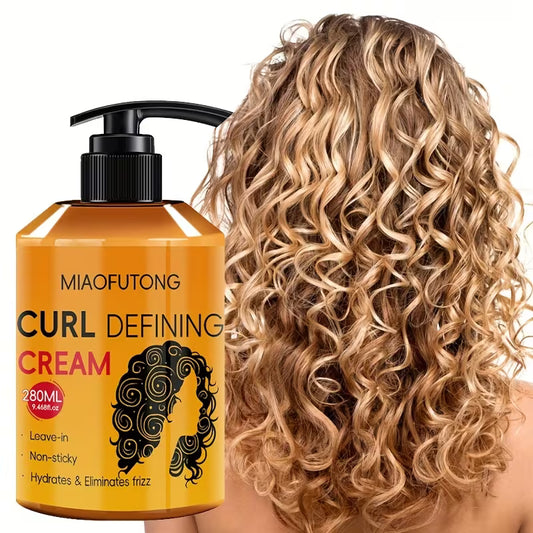 Argan Oil Curl Defining Cream - Hydrating Styling For All Hair Types - Under 5$